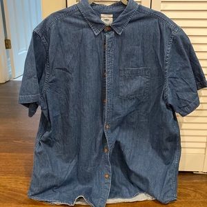 Old Navy Denim Button-up